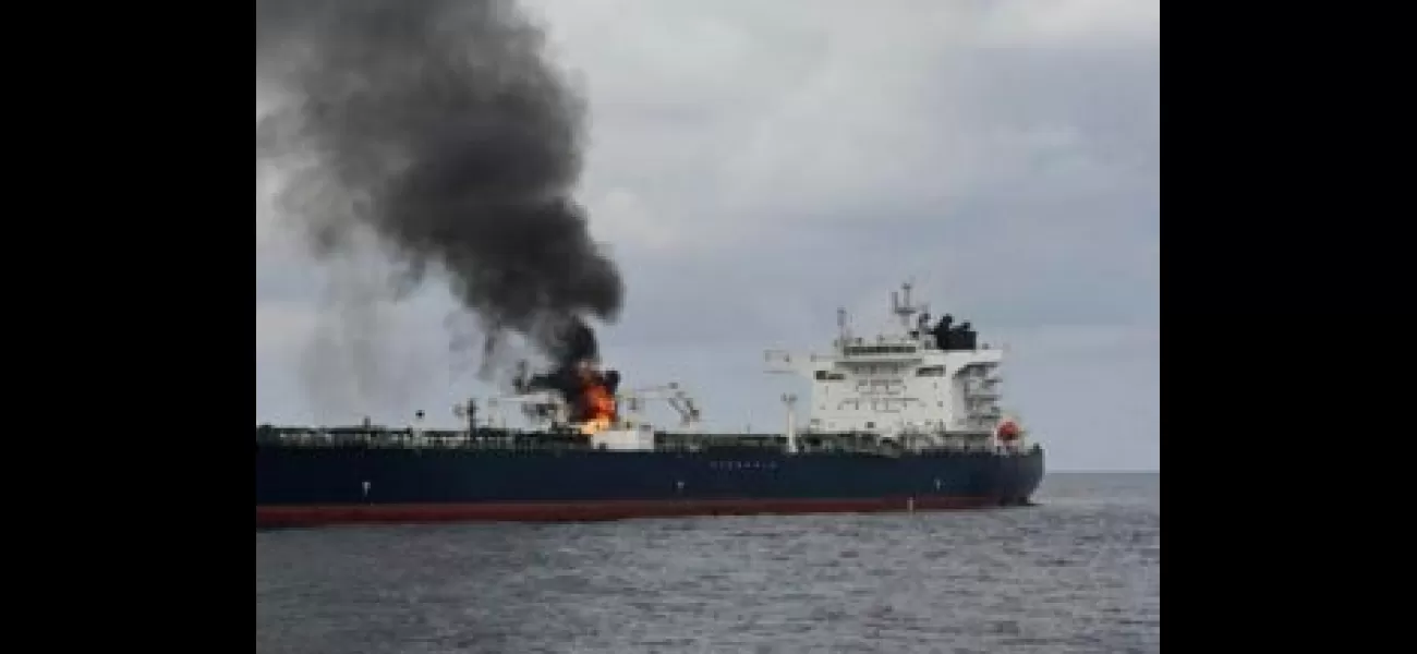 Houthi rebels allegedly fired missiles at a ship in the Gulf of Aden, causing a fire.