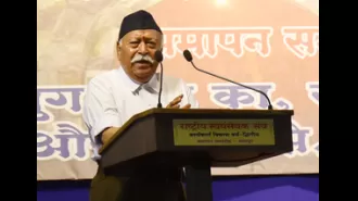 Mohan Bhagwat believes that the top priority in Manipur should be to restore peace.
