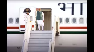 PM Modi leaves for Italy to participate in G7 Summit.