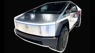 The Cybertruck's mirror-like design could lead to accidents, but it is not against the law.