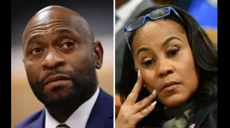 Nathan Wade's team stops CNN interview when questioned about dating Fani Willis.