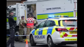 Police investigating potential threat at Conservative Party headquarters due to suspicious package.