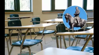 The NAACP in Virginia is suing a school board for bringing back old Confederate school names.