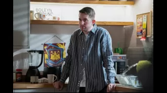 Two women team up to thwart a man in EastEnders, determined to go to any lengths necessary.