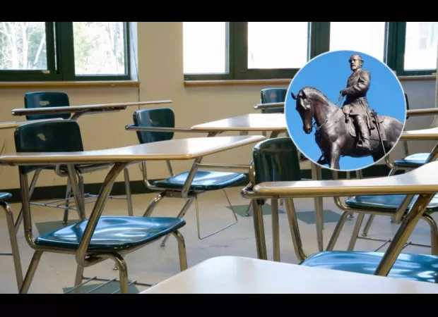 The NAACP in Virginia is suing a school board for bringing back old Confederate school names.