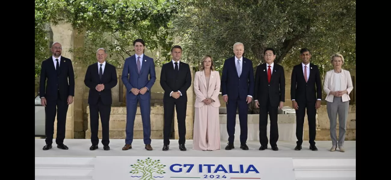 G7 leaders have made a deal to provide Ukraine with a large sum of money in the form of a loan.