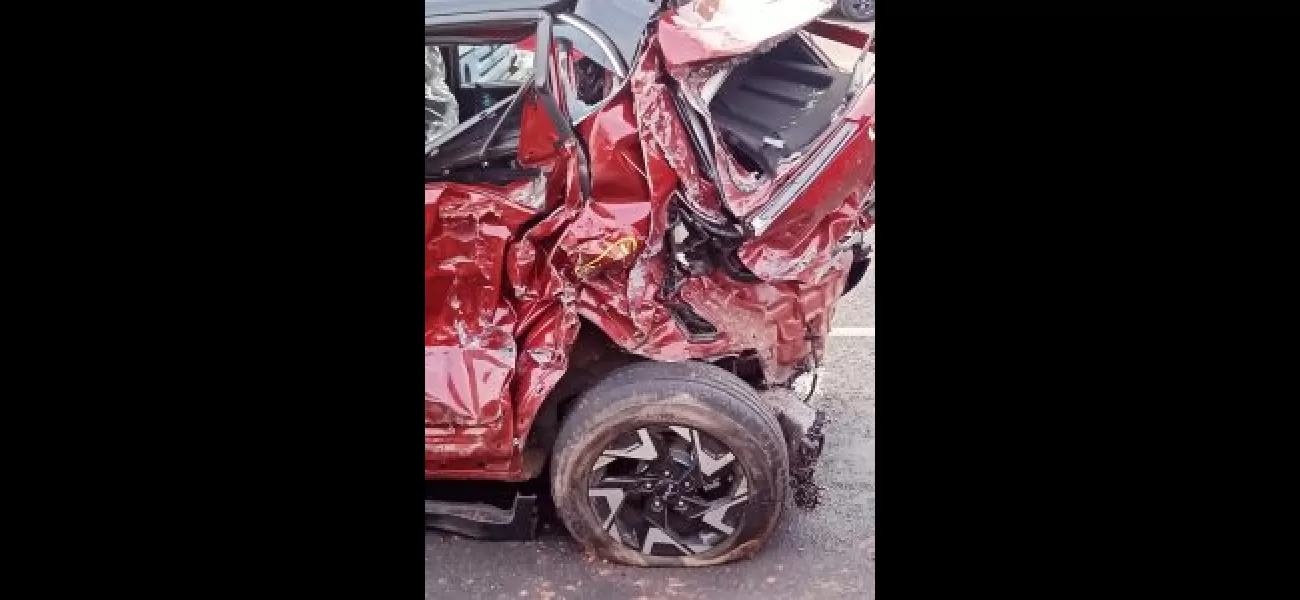 Five people were hurt in a series of accidents that occurred at Palasuni.