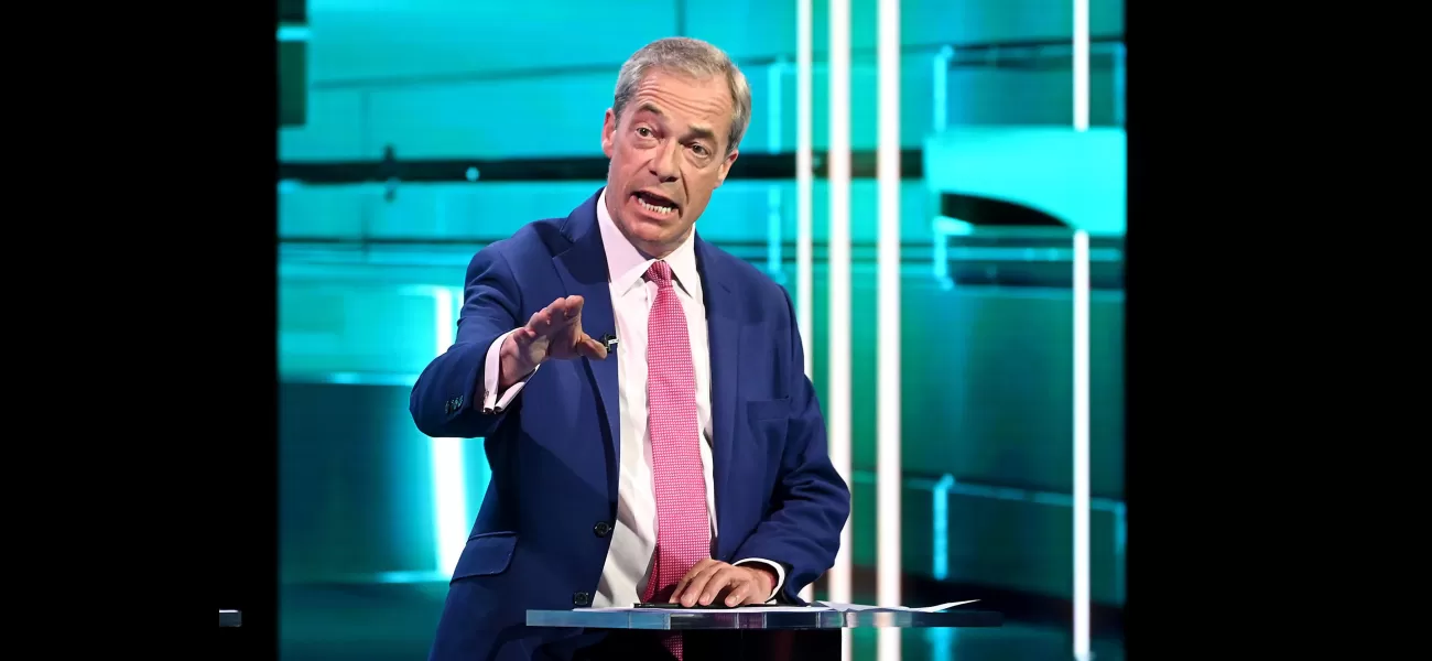 Conservative Party unconcerned as Reform UK surpasses them in poll for the first time.
