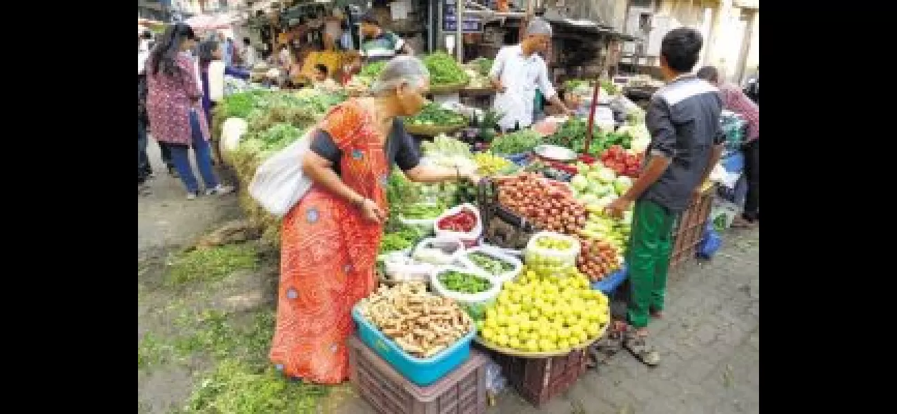 May's wholesale inflation hits 15-month high at 2.61% due to heatwave driving up food prices.