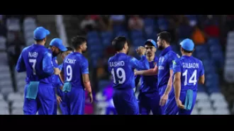 Afghanistan advances to Super 8 round in T20 World Cup after defeating PNG.