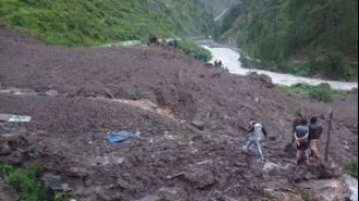 A landslide in Nepal results in four fatalities.