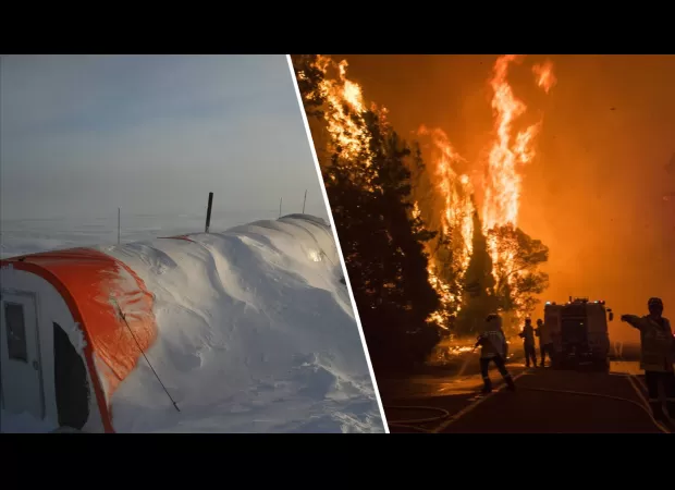 Warning bell rings for Australia's fire risk hidden in the ice.
