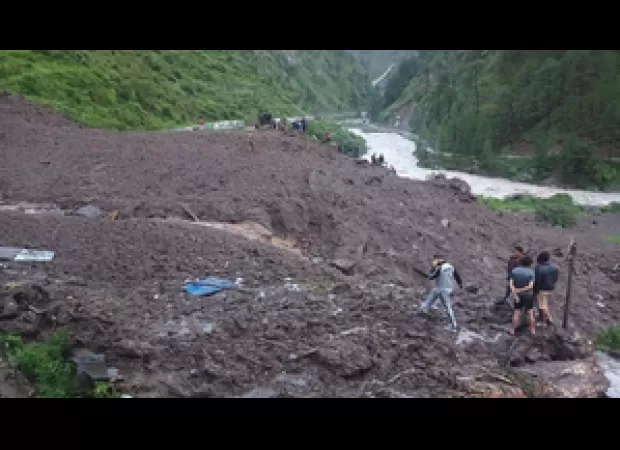 A landslide in Nepal results in four fatalities.