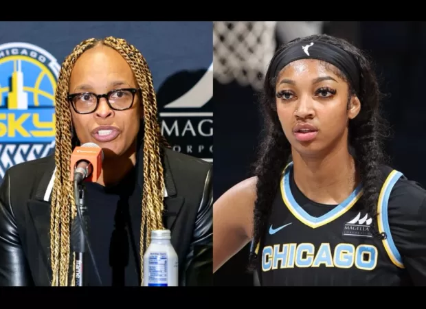 Coach Teresa Weatherspoon responds to Angel Reese taking advice from opponent.