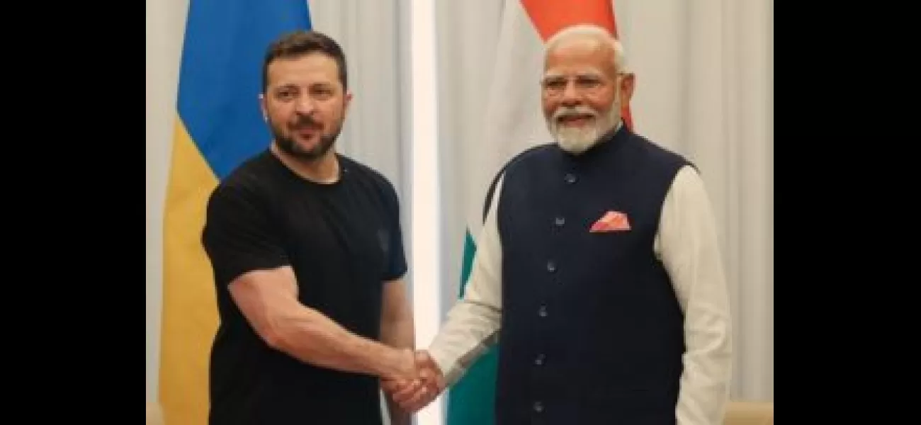 PM Modi stresses the importance of dialogue and diplomacy in achieving peace, during meeting with Zelenskyy.