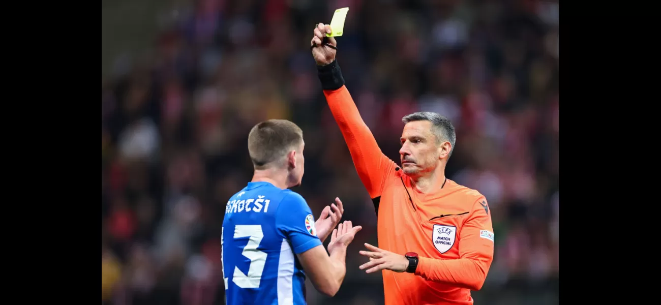 How many games will players be suspended for if they receive a yellow or red card in Euro 2024?