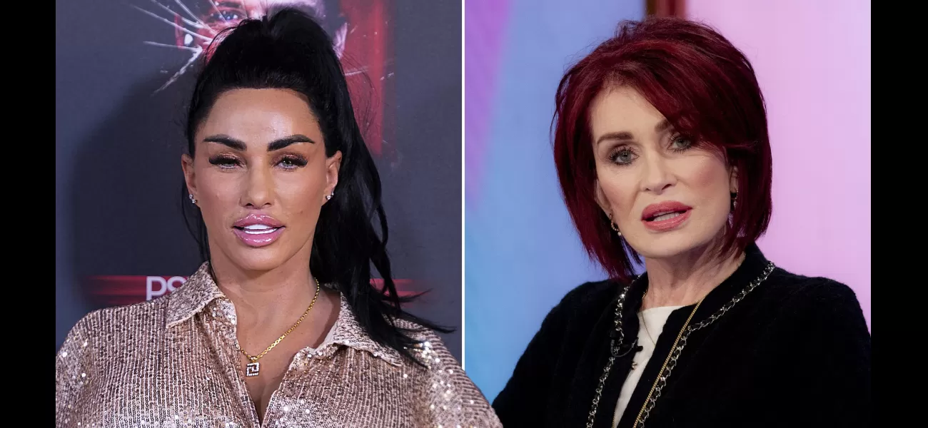 Sharon Osbourne criticizes Katie Price, calling her 
