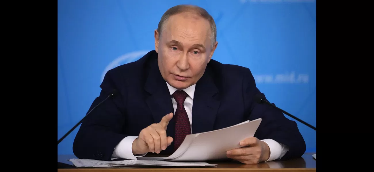 Putin promises ceasefire if Ukraine leaves occupied areas and gives up NATO aspirations.