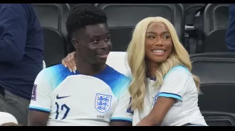 Tolami Benson is dating Bukayo Saka, but it is unclear for how long.