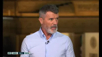 Roy Keane criticizes Scotland player and rants about their performance in Euro 2024 after losing to Germany.