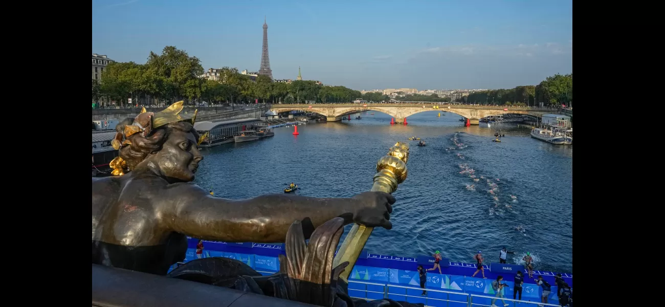 E. coli levels in Paris' Seine River exceed safe limits before Olympics.