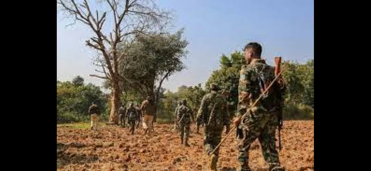 8 Naxalites and 1 security personnel died in a clash in Chhattisgarh.