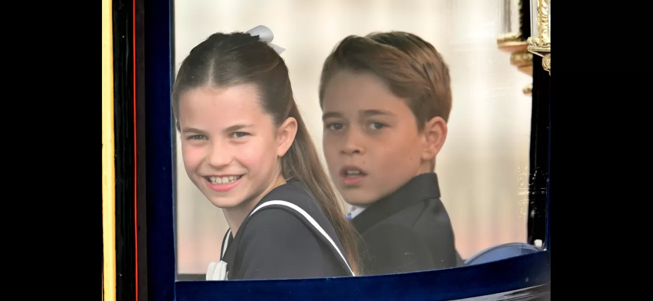 Kate is joined by her children, Louis, George, and Charlotte, for her first public appearance of the year.