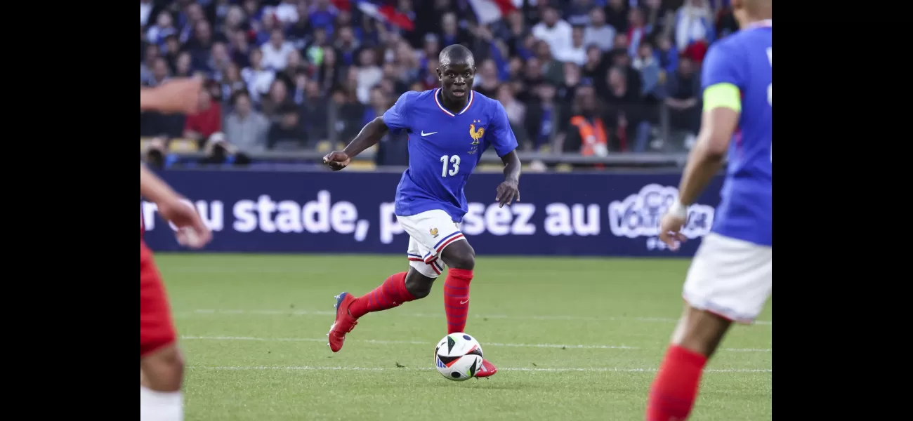 French football player N'Golo Kante criticized by teammate before Euro 2024 game.