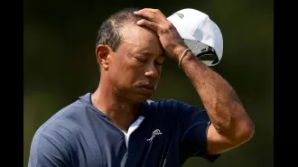 Tiger Woods fails to make the cut and continues his streak of poor performances in major tournaments at the US Open in Pinehurst No. 2.