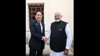 Modi and Kishida of Japan to strengthen infrastructure and cultural connections.