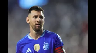 Lionel Messi praises young Argentine player as a future star with exceptional talent.