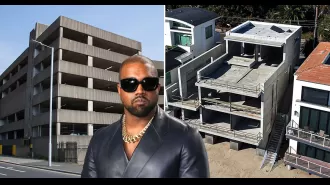 Kanye West's Malibu mansion went from 'architectural gem' to abandoned 'parking lot'.