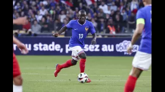 French football player N'Golo Kante criticized by teammate before Euro 2024 game.