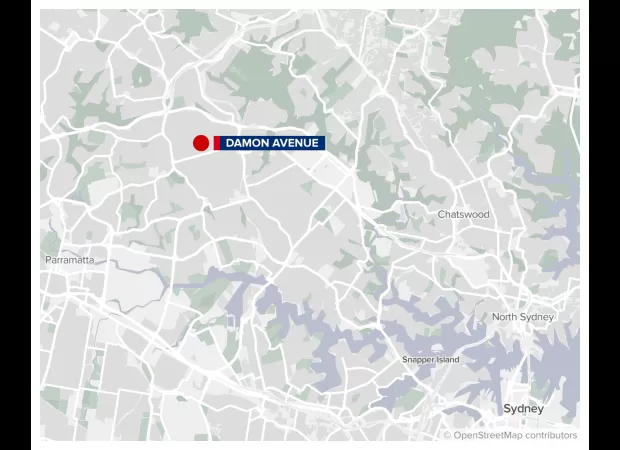 A woman was arrested in connection with a man's body found in the north-west area of Sydney.