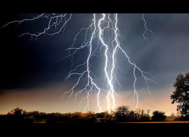 Young girl dies after being struck by lightning