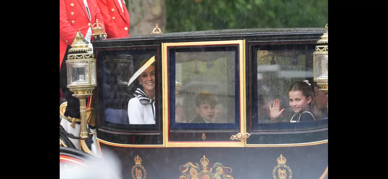 Kate had the support of a key Royal Family member at Trooping the Colour.