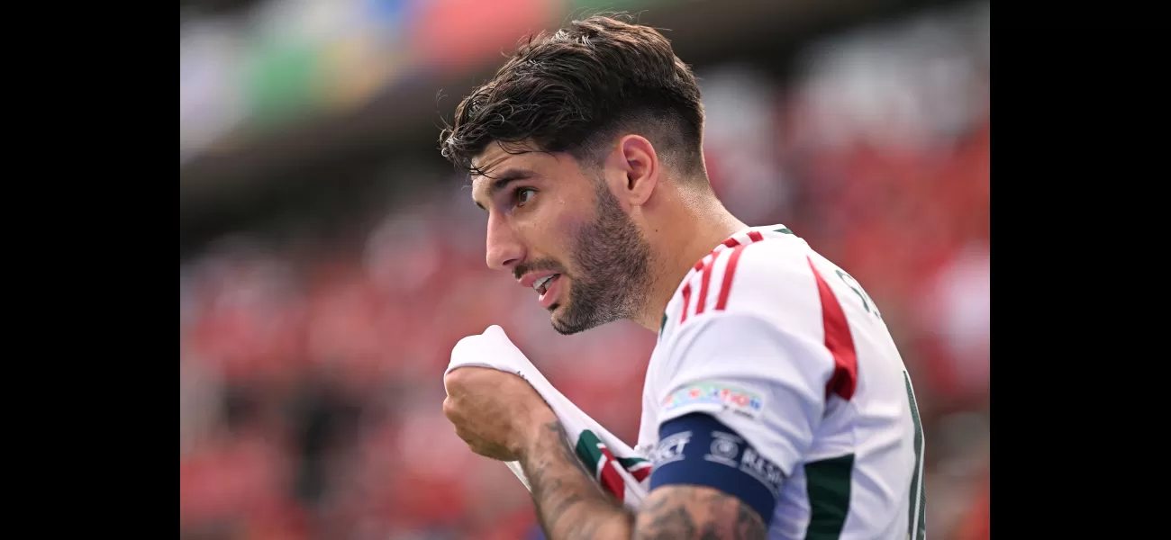 Liverpool player criticized for negative body language in Hungary's loss to Switzerland at Euro 2024.