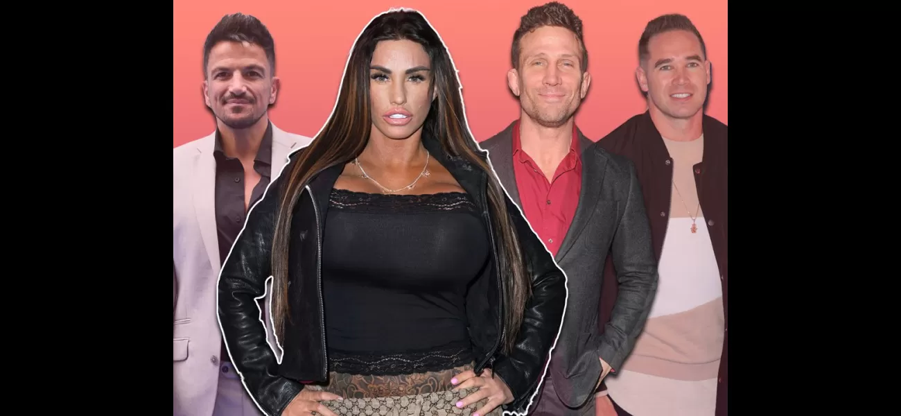 Katie Price shares the brutal labels she uses for her former partners such as Peter Andre and Alex Reid.