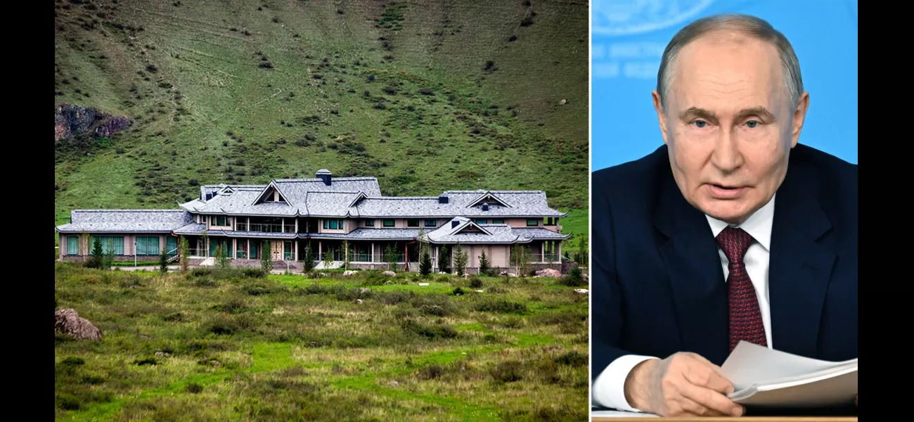 Putin has been stockpiling food in a hidden nuclear bunker beneath Siberian mountains for years.