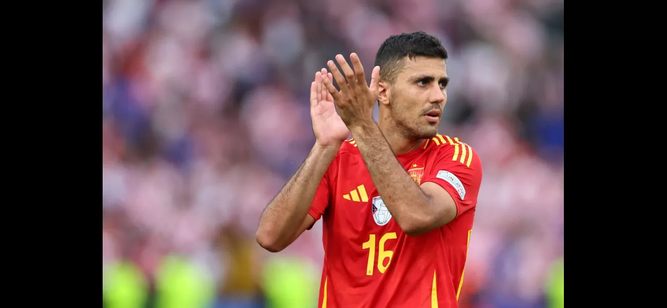 VAR didn't give Rodri red card for foul in Spain's win against Croatia due to lack of evidence of malicious intent.