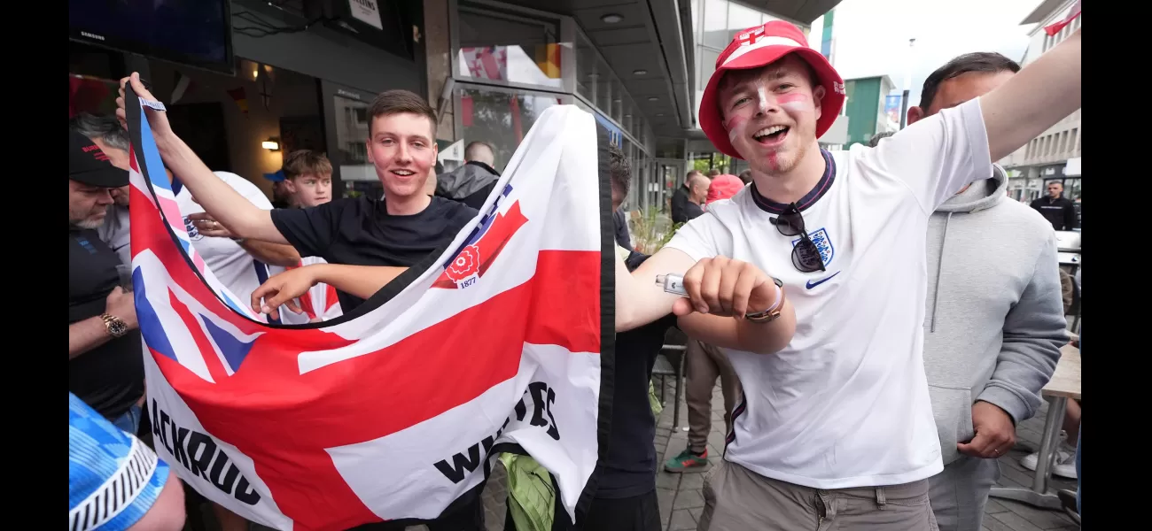 Before the Three Lions' Euro 2024 opener, England fans are already celebrating.