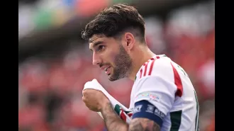 Liverpool player criticized for negative body language in Hungary's loss to Switzerland at Euro 2024.