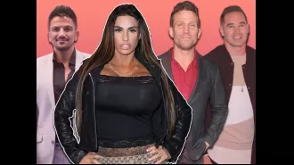 Katie Price shares the brutal labels she uses for her former partners such as Peter Andre and Alex Reid.