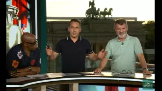 Gary Neville responds to criticism from Roy Keane and Ian Wright for their reactions to his preferred England lineup.