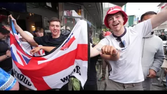 Before the Three Lions' Euro 2024 opener, England fans are already celebrating.