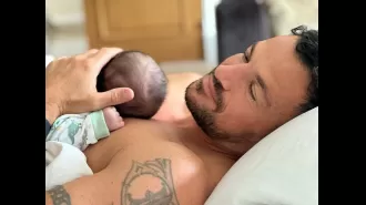 Peter Andre feels a unique connection with his new daughter that he hasn't experienced with his other children.