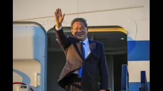 The second most influential Chinese politician has arrived in Australia.
