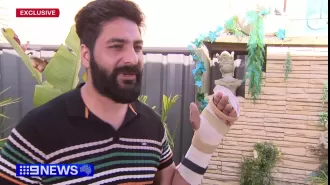 An Uber driver who was stabbed by a passenger is warning other drivers to be cautious.