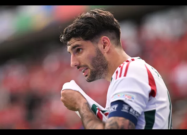 Liverpool player criticized for negative body language in Hungary's loss to Switzerland at Euro 2024.