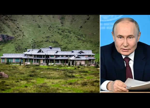 Putin has been stockpiling food in a hidden nuclear bunker beneath Siberian mountains for years.